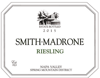 Smith-Madrone Spring Mountain Napa Valley Riesling
